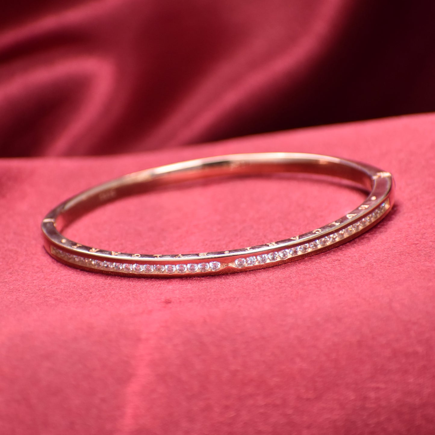Rose Luxe Pavé Bangle