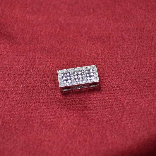 Lavender Spark Mosaic Bead